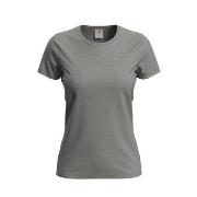 Stedman Comfort-T Crew Neck T-shirt Grå bomull XX-Large Dame