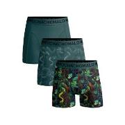 Muchachomalo 3P Cotton Stretch Boxer Grønn Mønster bomull X-Large Herr...