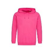 Stedman Hooded Sweatshirt Unisex Rosa bomull X-Small