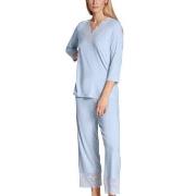 Calida Elegant Dreams Medium Short Pyjama Lysblå modal XX-Small Dame