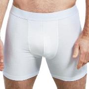 Bread and Boxers Brief Boxer Long Leg 3P Hvit økologisk bomull X-Large...