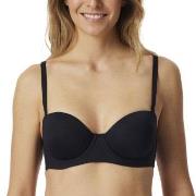 Schiesser BH Bandeau Bra Svart A 80 Dame