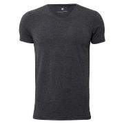 JBS of Denmark Bamboo Blend V-neck T-shirt Mørkgrå  X-Large Herre