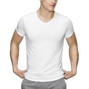 JBS of Denmark Bamboo Blend V-neck T-shirt Hvit 3XL Herre