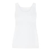 Naturana Clean Cut Tank Top Hvit 38 Dame