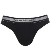 Armani Stretch Cotton Brief Svart bomull Medium Herre