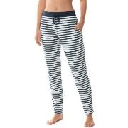 Mey Cyra Long Pants Hvit/Marine X-Large Dame