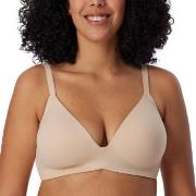 Schiesser BH Invisible Soft Bra With Underwired Bra Beige A 70 Dame