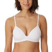 Schiesser BH Invisible Soft Bra With Underwired Bra Hvit B 75 Dame