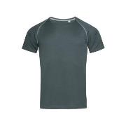 Stedman Active 140 Men Team Raglan Mørkgrå  polyester Small Herre