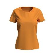 Stedman Women Lux T Oransje bomull Medium Dame