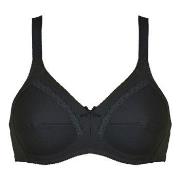 NATURANA BH Cotton Soft Bra Svart bomull B 80 Dame