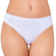 Sloggi Truser 3P 24 7 Cotton Lace Tai Briefs Hvit bomull 44 Dame