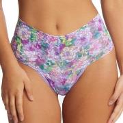 Hanky Panky Truser 2P Signature Lace Print Retro Thong Lilla nylon One...