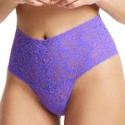 Hanky Panky Truser 3P Signature Lace Retro Thong D1 Lilla nylon One Si...