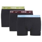 Nike 6P Everyday Essentials Cotton Stretch Trunk D1 Svart/Rød bomull M...