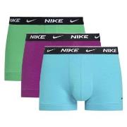 Nike 6P Everyday Essentials Cotton Stretch Trunk D1 Blå/Lila bomull La...