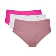 Under Armour Truser 6P Pure Stretch Hipster 1325 Rosa/Hvit Large Dame