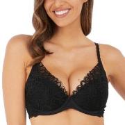 Wacoal BH Raffine Plunge Push Up Bra Svart B 90 Dame