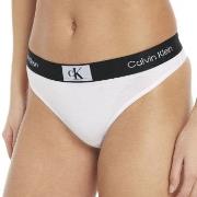 Calvin Klein Truser 3P CK96 Cotton Thong Hvit bomull Small Dame