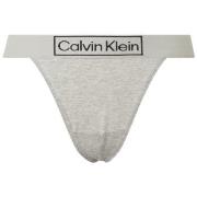 Calvin Klein Truser 3P Reimagined Heritage High Leg Thong Grå X-Small ...