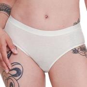 Sloggi Truser 2P GO Casual Midi Briefs Benhvit bomull Small Dame