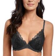 Wacoal BH Lace Perfection Plunge Push Up Bra Svart B 75 Dame