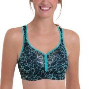 Anita BH Active Air Control DeltaPad Sports Bra Svart/Blå A 85 Dame