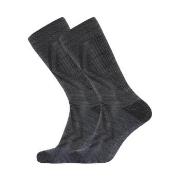 Dovre Strømper 2P Organic Wool Terry Socks Mørkgrå  Str 43/44 Herre