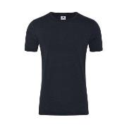 Dovre Wool Light T-Shirt Svart ull Medium Herre