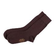 Amanda Christensen Strømper Noble Ankle Socks Mørkbrun  Str 39/40