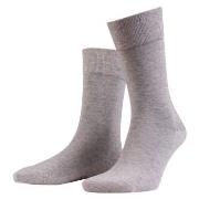 Amanda Christensen Strømper Noble Ankle Socks Gråmelerad Str 41/42