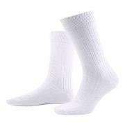 Amanda Christensen Strømper True Ankle Rib Sock Hvit Str 43/46 Herre