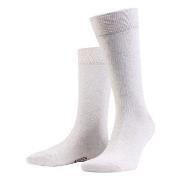 Amanda Christensen Strømper 3P True Combed Cotton Sock Sand Str 47/50