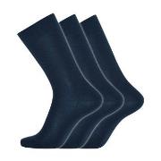 Dovre Strømper 3P Organic Wool Sock Marine Str 40/45 Herre