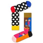 Happy socks Strømper 5P Rock Your Socks Friend Sock Svart mønstret bom...