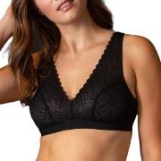 Trofe Maya Soft Bra BH Svart polyamid C 85 Dame