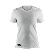 Craft Community Mix SS Tee W Grå Small Dame