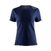 Craft Community Mix SS Tee W Marine XX-Large Dame