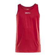 Craft Rush Singlet M Rød polyester XX-Large Herre