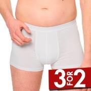 Sloggi 4P Men 24 7 Short Hvit bomull X-Large Herre