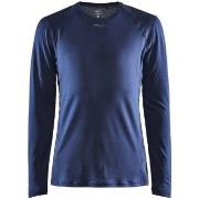 Craft Essence LS Tee Men Marine polyester Medium Herre