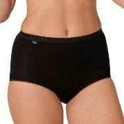 Sloggi Truser 2P Basic Plus Maxi Briefs Svart bomull 50 Dame