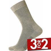 Egtved Strømper Cotton Socks Sand Str 40/45