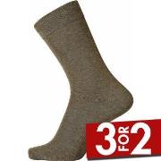 Egtved Strømper Cotton Socks Brun Str 40/45