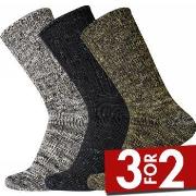 Egtved Strømper 3P Multi Colour Socks Mixed Str 45/48 Herre