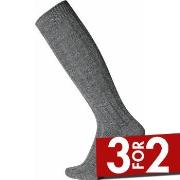 Egtved Strømper Wool Kneehigh Sock Lysgrå Str 40/45 Herre