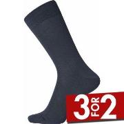 Egtved Strømper Wool Sock Mørkblå Str 40/45