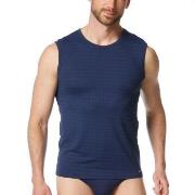 Bruno Banani Check Line 2 0 Tanktop Marine polyamid Small Herre