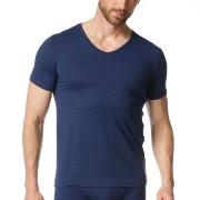 Bruno Banani Check Line 2 0 V-Shirt Marine polyamid Small Herre